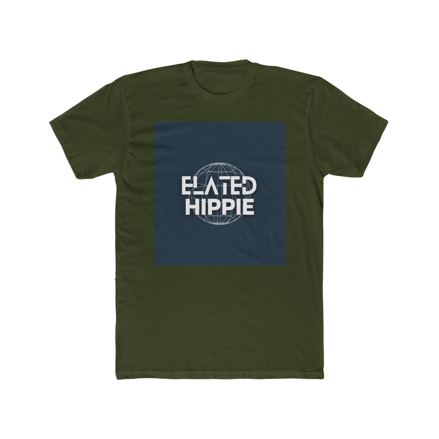 Elated Hippie Men's 100% Cotton Crew Pajama Tee