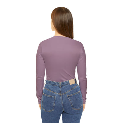 Elated Hippie Stylish Women's Long Sleeve V-Neck Shirt, Fashionable Casual Top, Perfect for Spring, Summer, and Layering, Gift for Her, Comfy