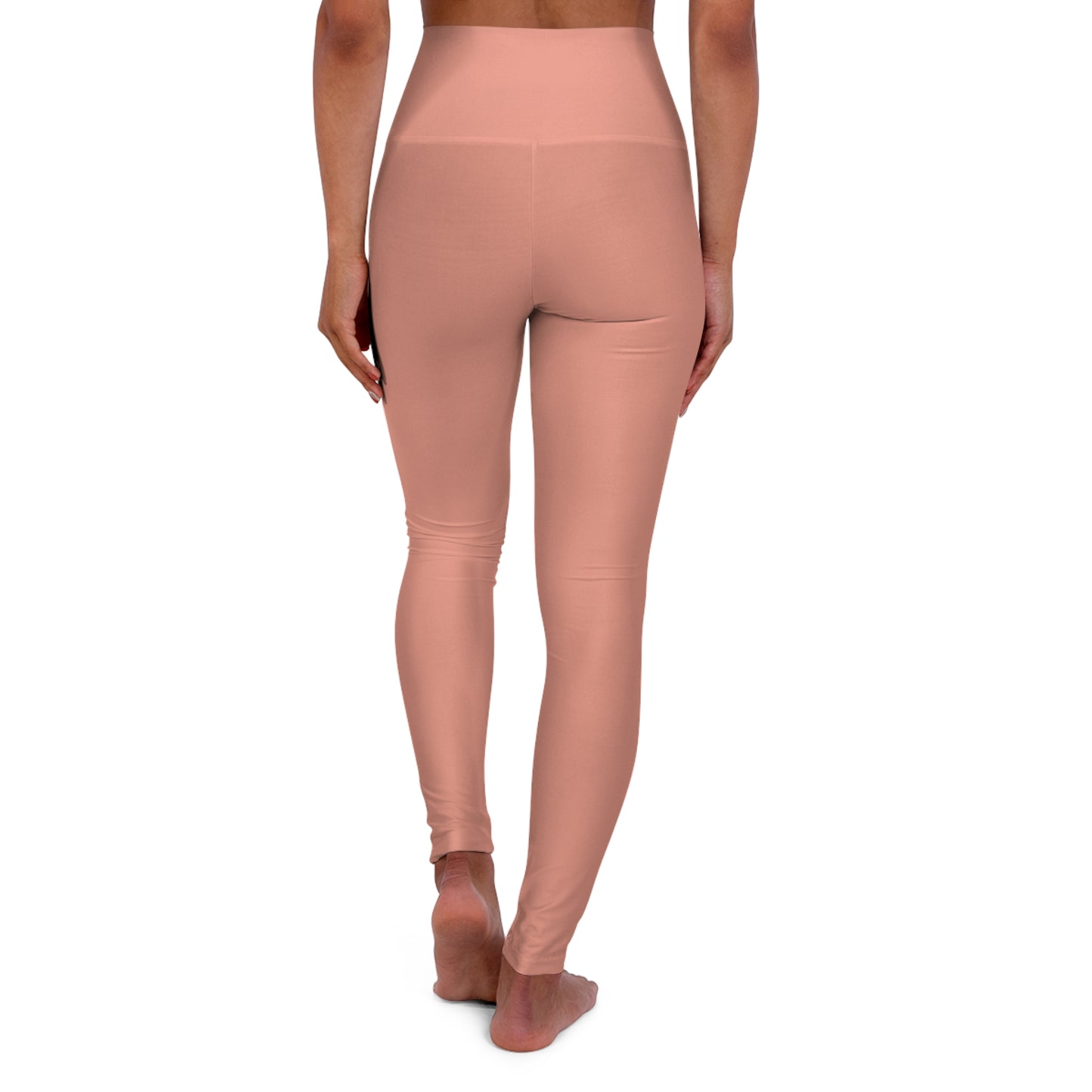 Elated Hippie  High-Waisted Yoga Leggings - Dusty Coral