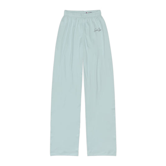 Cozy Kids Lounge Pants - Pale Sea Foam Comfort for Play and Relaxation
