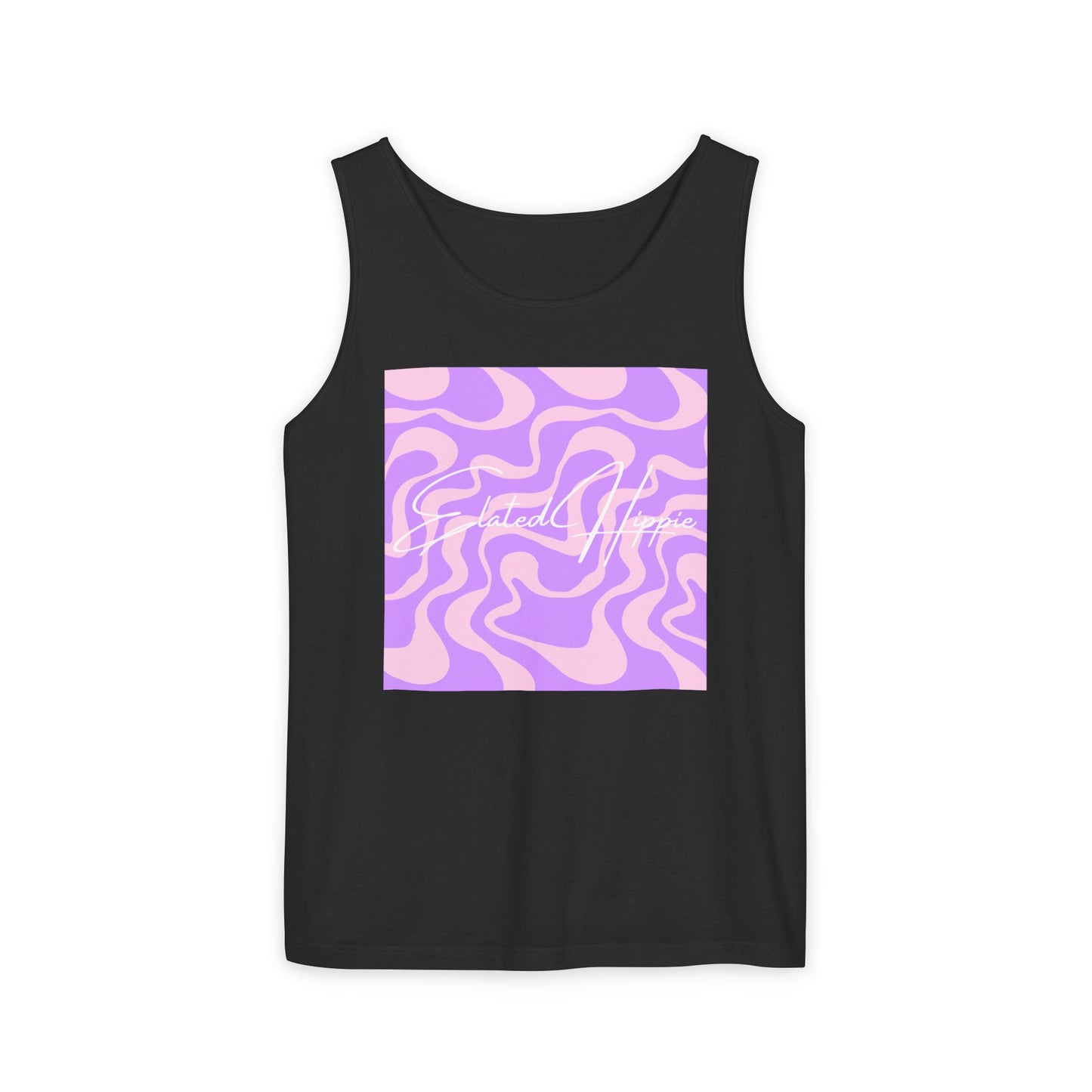 Elated Hippie "Electric Pink" Eco-Friendly Men's Tank Top