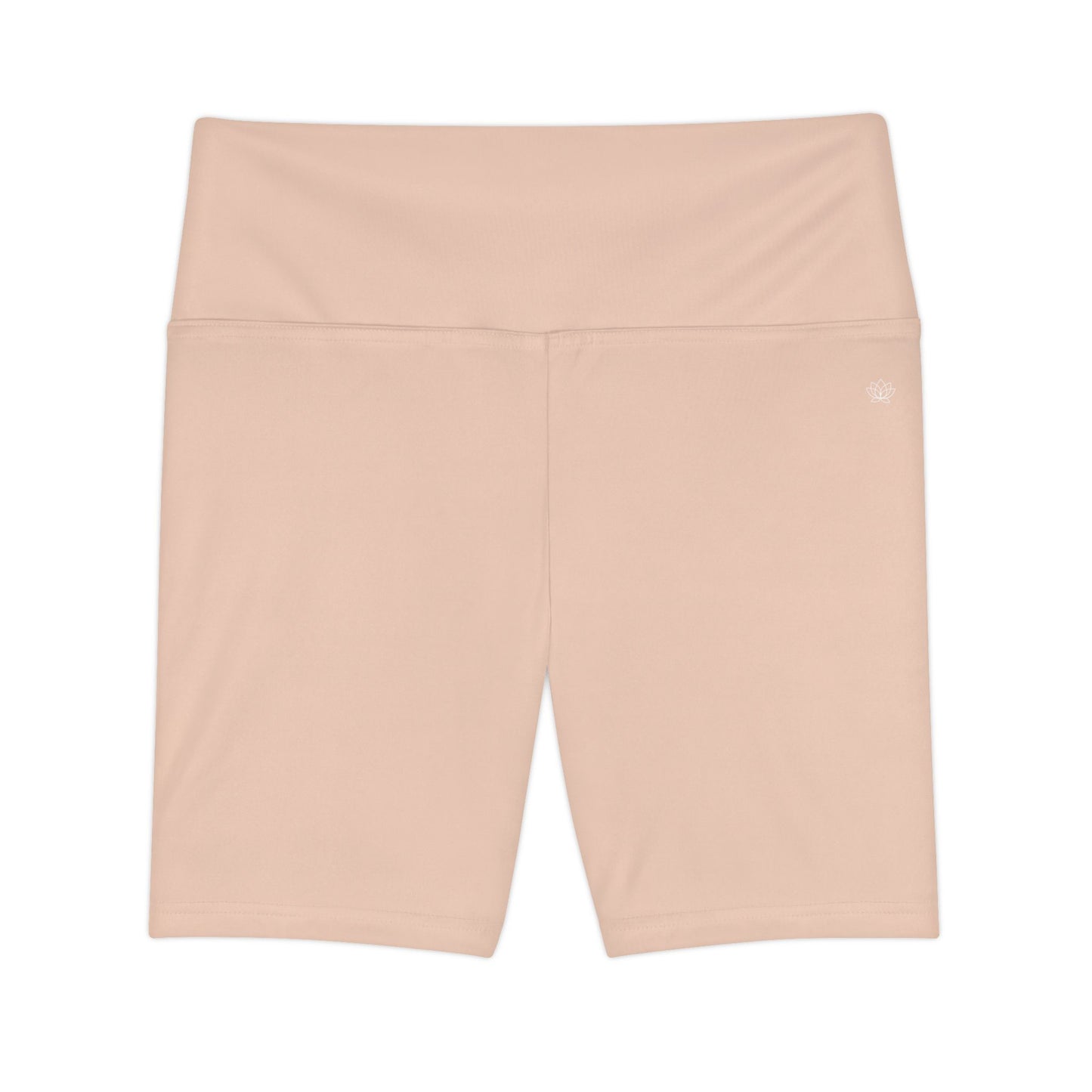 Elated Hippie Women's Workout Shorts - Light Peach