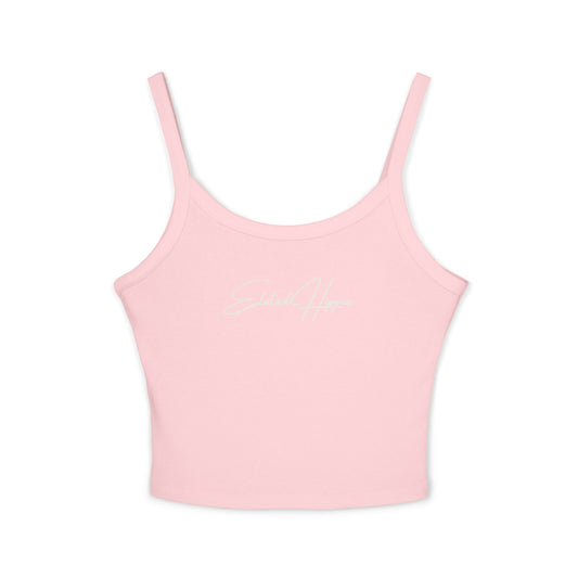Elated Hippie Ethereal Spaghetti Strap Tank (Pink)