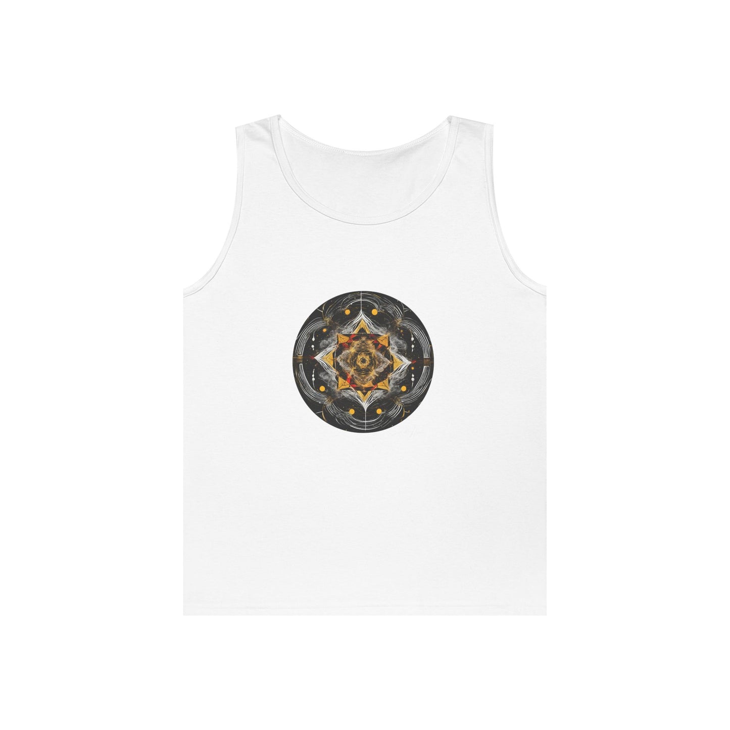 Elated Hippie Archangel Collection "All Seeing Eye" 100% Heavy Cotton Tank Top Men's