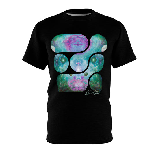 Elated Hippie Cosmic Cadence Men's Tee, Modern Art Shirt, Galaxy Print T-Shirt, Relaxed Fit Apparel, Unique Graphic Tee, Perfect for Festivals, [...]