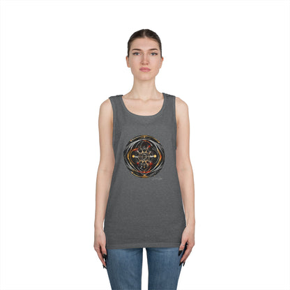 Elated Hippie Archangel Collection "Matrix Within A Matrix" 100% Heavy Cotton Tank Top Men's