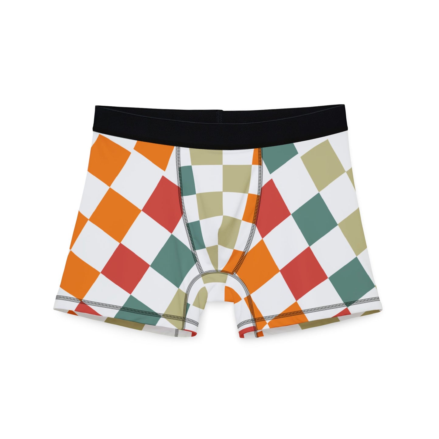 Elated Hippie Premium "Checkers"  Men's Boxers