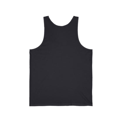 Boho Vibes Unisex Jersey Tank - Modern Floral Design