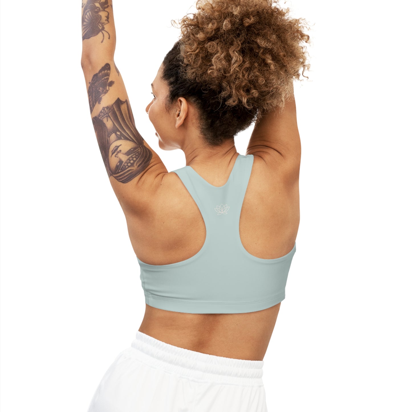 Elated Hippie EmpowerFlex Sports Bra - Pale Seafoam