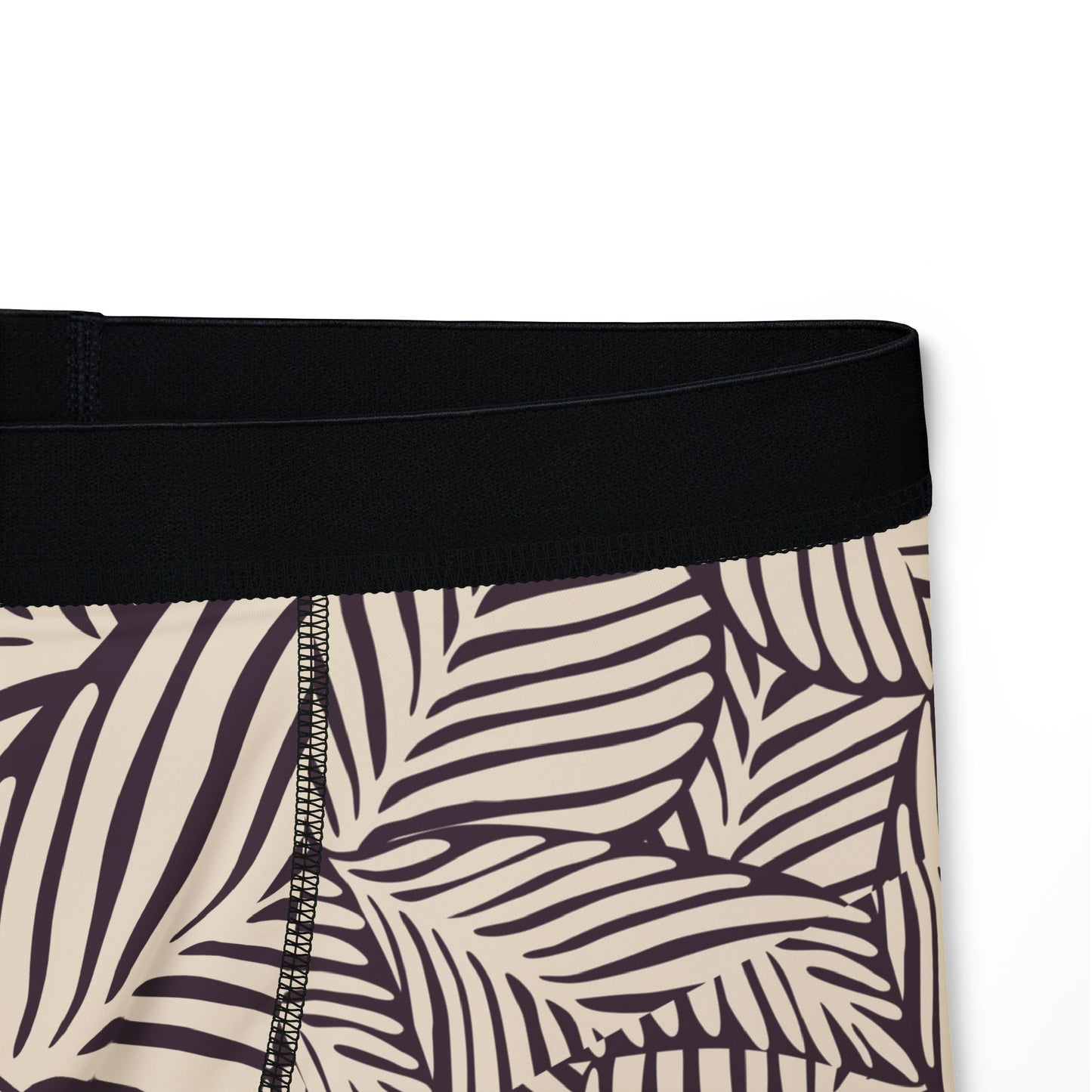 Elated Hippie Premium "Brown Palm"  Men's Boxers