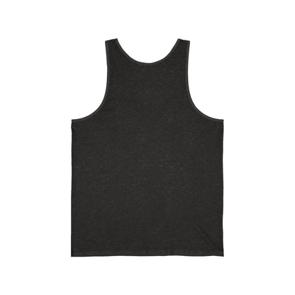 Boho Vibes Unisex Jersey Tank - Modern Floral Design