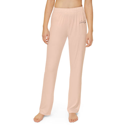 Cozy Kids Lounge Pants - Light Peach Comfort for Play and Relaxation