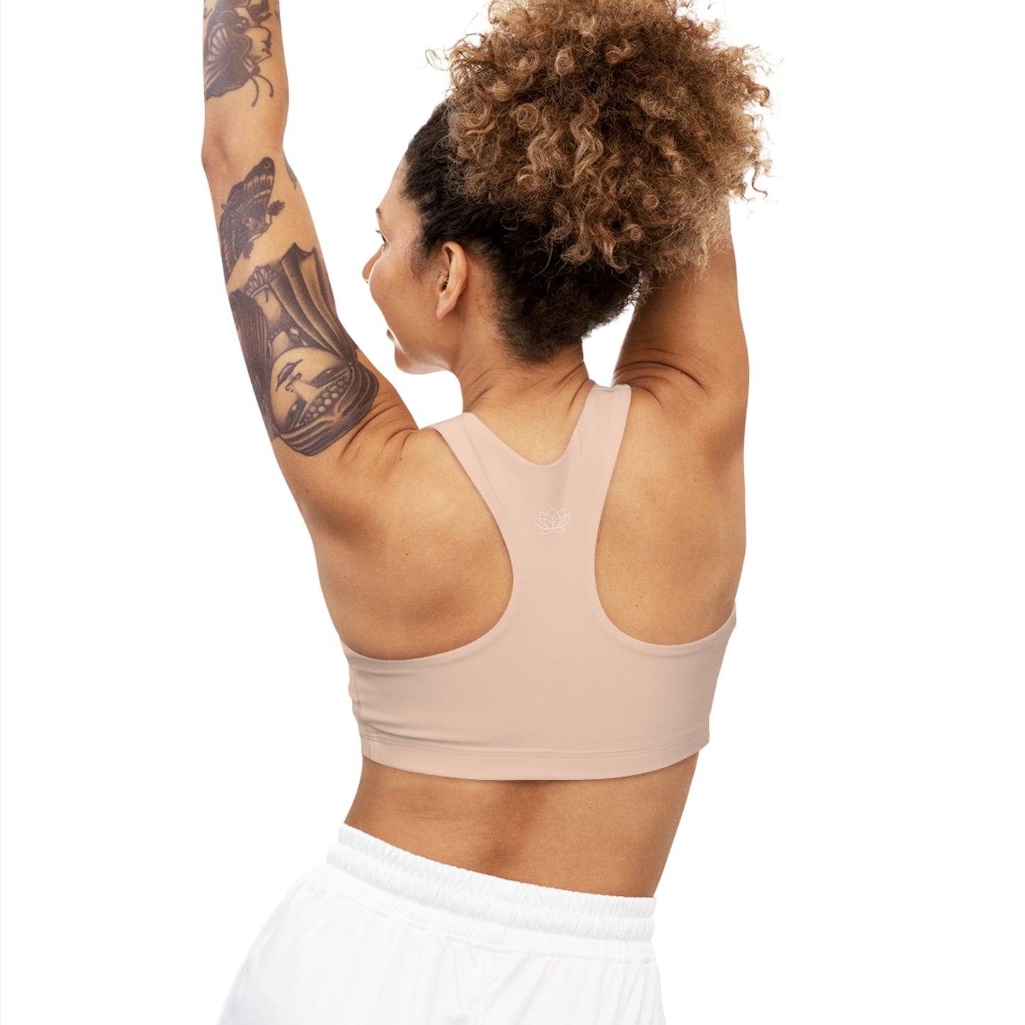 Elated Hippie EmpowerFlex Sports Bra - Light Peach