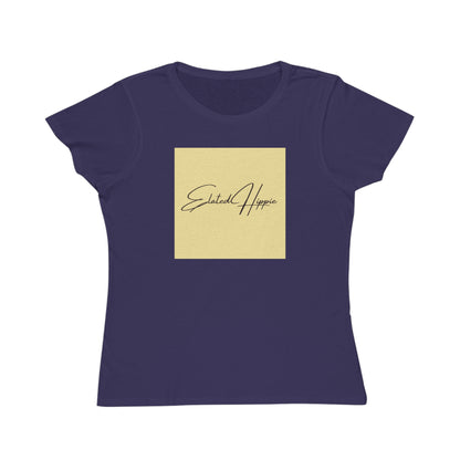 Elated Hippie Sunshine Organic Cotton Women's T-Shirt - Comfortable & Eco-Friendly Casual Wear