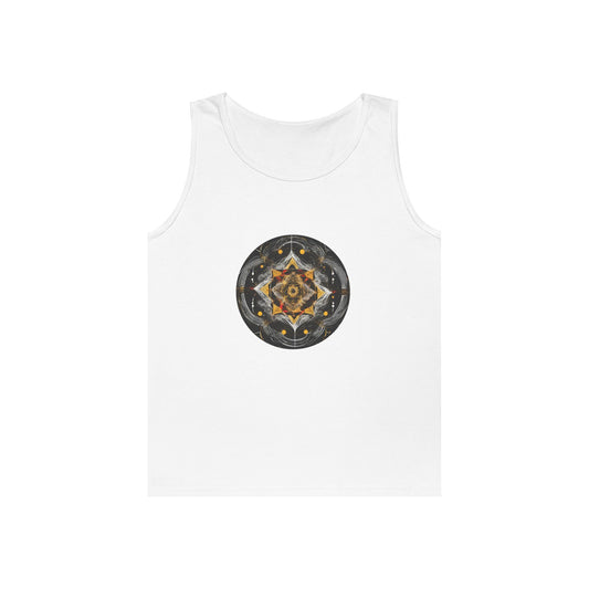 Elated Hippie Archangel Collection "All Seeing Eye" 100% Heavy Cotton Tank Top Men's