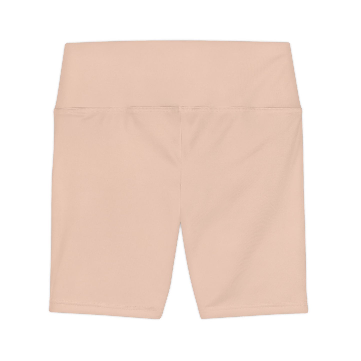 Elated Hippie Women's Workout Shorts - Light Peach