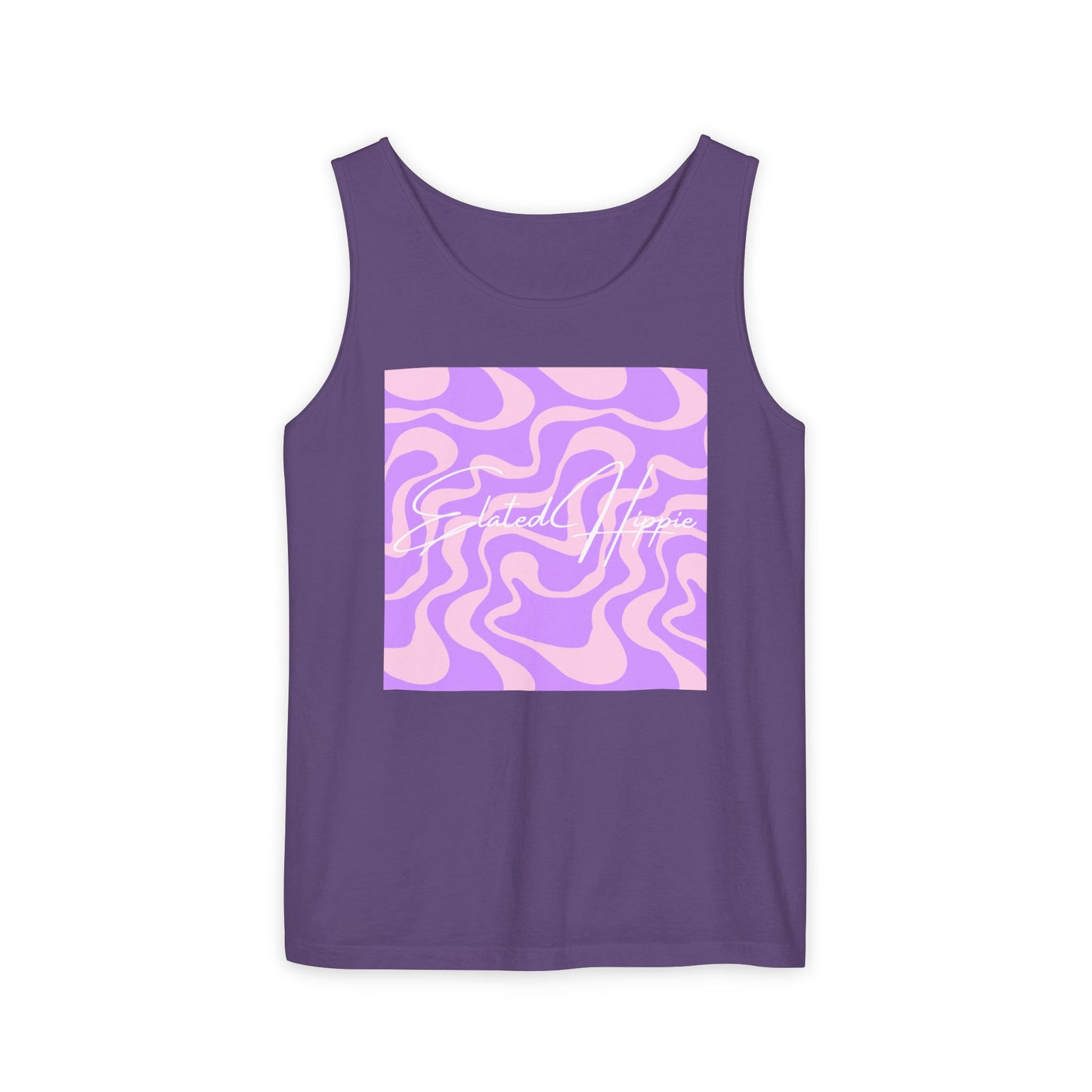 Elated Hippie "Electric Pink" Eco-Friendly Men's Tank Top