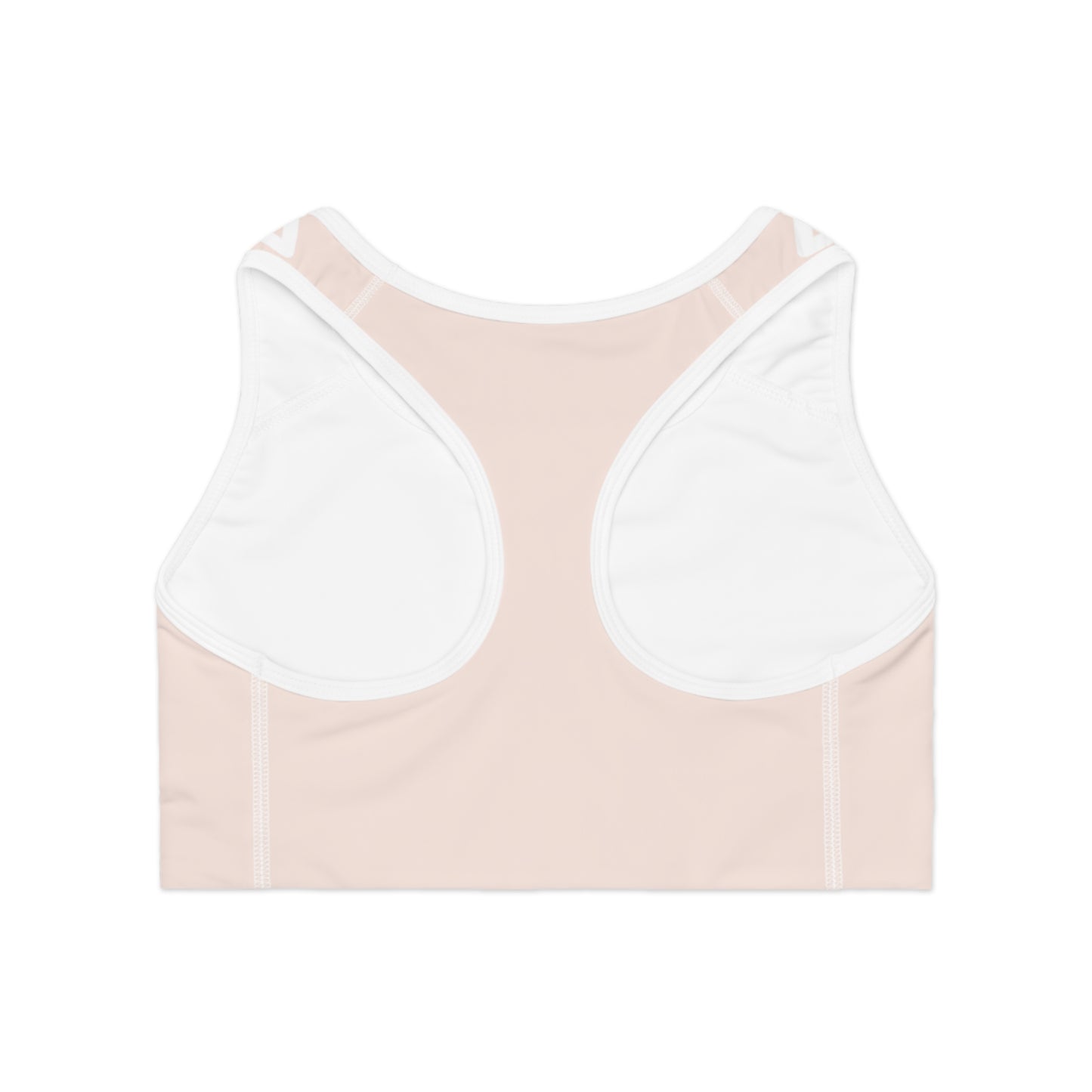 Elated Hippie Lotus Sports Bra - Peachy Cream