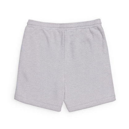 Elated Hippie Abstract Stained Glass Pocket Sweatshorts - Artistic Geometric Lounge Shorts