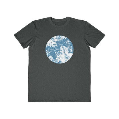 Elated Hippie Men's Lightweight Floral Tee, Casual Wear, Summer Fashion, Beach Vibes, Gift for Him, Everyday Style