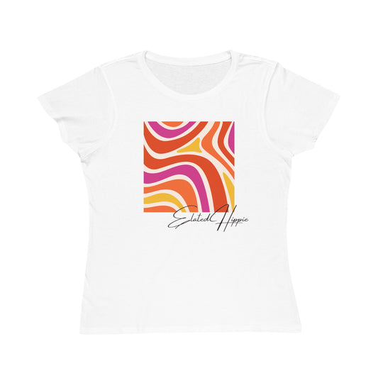 Elated Hippie Organic Women's T-Shirt - Comfortable & Eco-Friendly Casual Wear