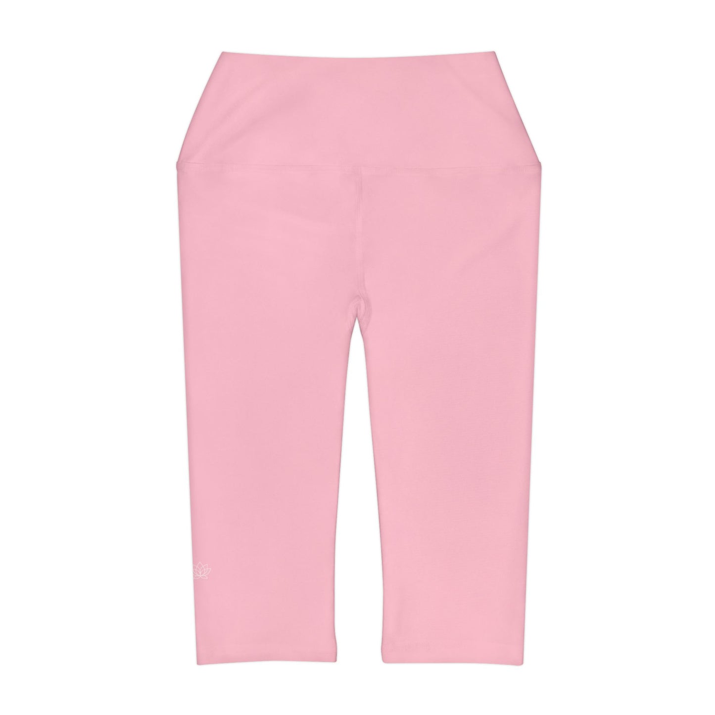 Elated Hippie EmpowerFlex Yoga Capri Leggings -Pink Marshmallow