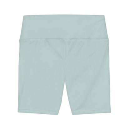 Elated Hippie Women's Workout Shorts - Pale Sea Foam