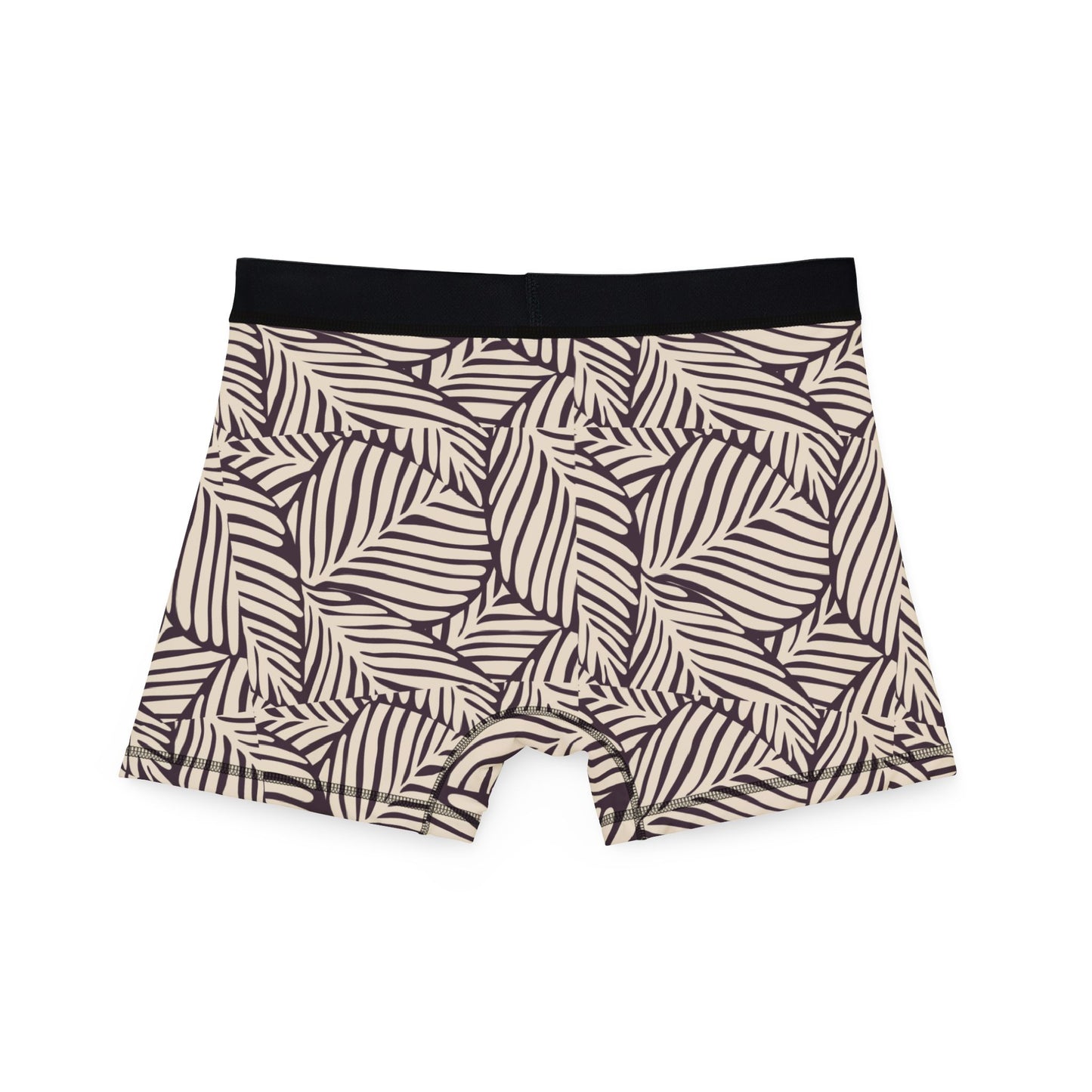 Elated Hippie Premium "Brown Palm"  Men's Boxers