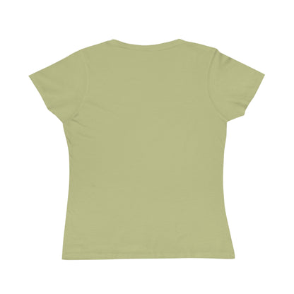 Elated Hippie Organic Pale Sea Foam Women's T-Shirt - Comfortable & Eco-Friendly Casual Wear