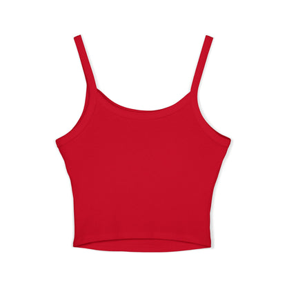 Elated Hippie 100% Cotton Trendy Women's Spaghetti Strap Tank Top, Casual Summer Wear, Beach Outfit, Festival Fashion, Layering Essential