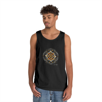 Elated Hippie Archangel Collection "All Seeing Eye" 100% Heavy Cotton Tank Top Men's