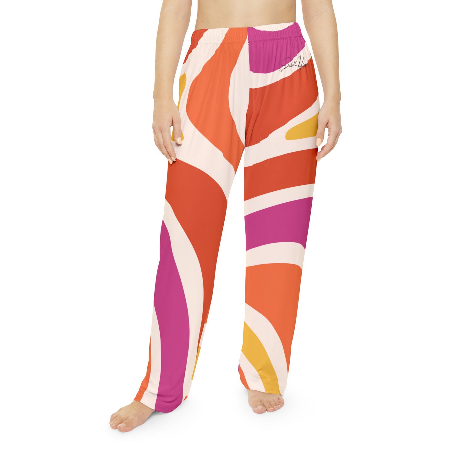 Elated Hippie Cozy Women's Pink Pajama Pants for Ultimate Comfort