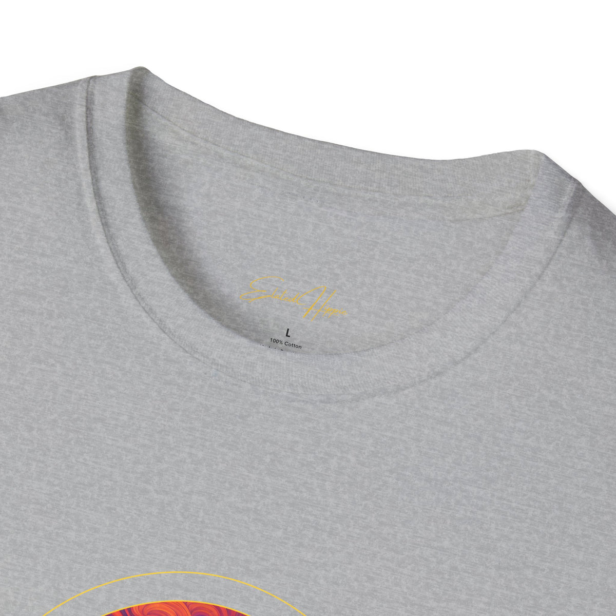 Elated Hippie 100% Cotton Sunset Psychedelic Arch T-Shirt