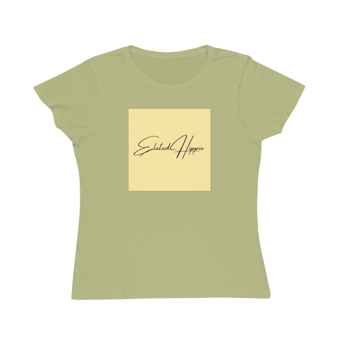 Elated Hippie Sunshine Organic Cotton Women's T-Shirt - Comfortable & Eco-Friendly Casual Wear