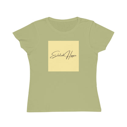 Elated Hippie Sunshine Organic Cotton Women's T-Shirt - Comfortable & Eco-Friendly Casual Wear