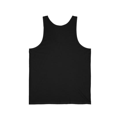 Boho Vibes Unisex Jersey Tank - Modern Floral Design