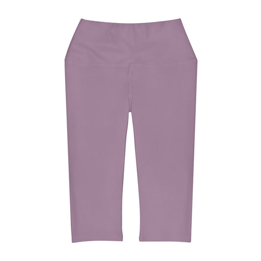 Elated Hippie EmpowerFlex Yoga Capri Leggings - Lavender Frost