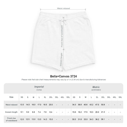 Elated Hippie Abstract Stained Glass Pocket Sweatshorts - Artistic Geometric Lounge Shorts