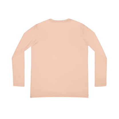 Elated Hippie - Light Peach Blush Pink Stylish Women's Long Sleeve V-Neck Shirt, Fashionable Casual Top, Perfect for Spring, Summer, and Layering, Gift for Her, Comfy