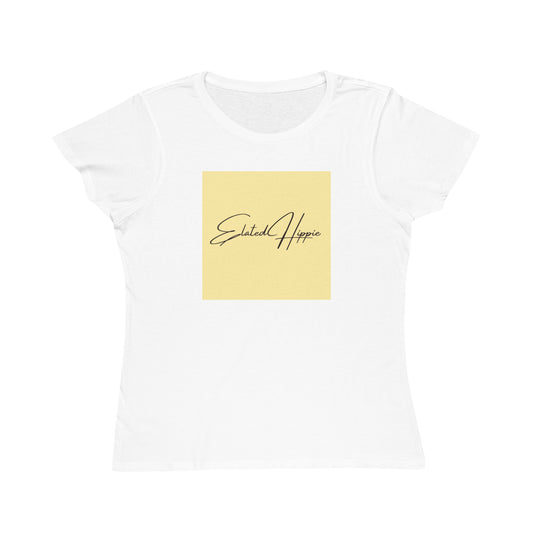 Elated Hippie Sunshine Organic Cotton Women's T-Shirt - Comfortable & Eco-Friendly Casual Wear