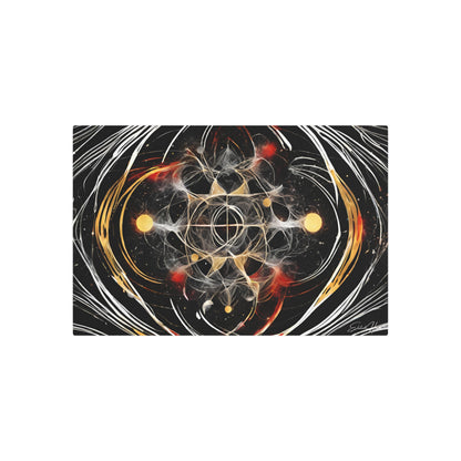 Elated Hippie Archangel Collection "Matrix within Matrix"  Metal Art Piece