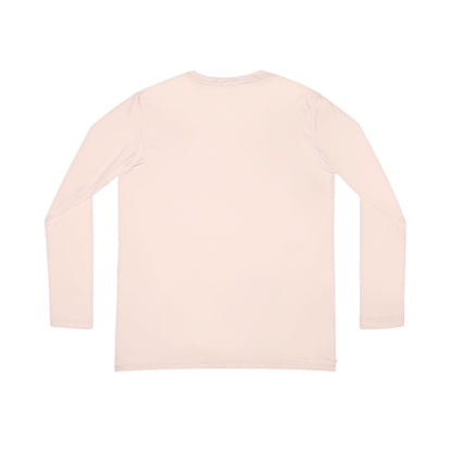 Elated Hippie Peachy Cream Stylish Women's Long Sleeve V-Neck Shirt, Fashionable Casual Top, Perfect for Spring, Summer, and Layering, Gift for Her, Comfy