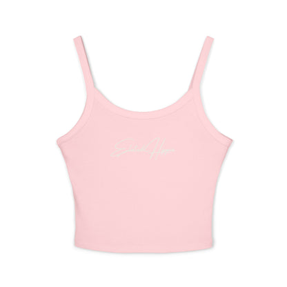 Elated Hippie Ethereal Spaghetti Strap Tank (Pink)