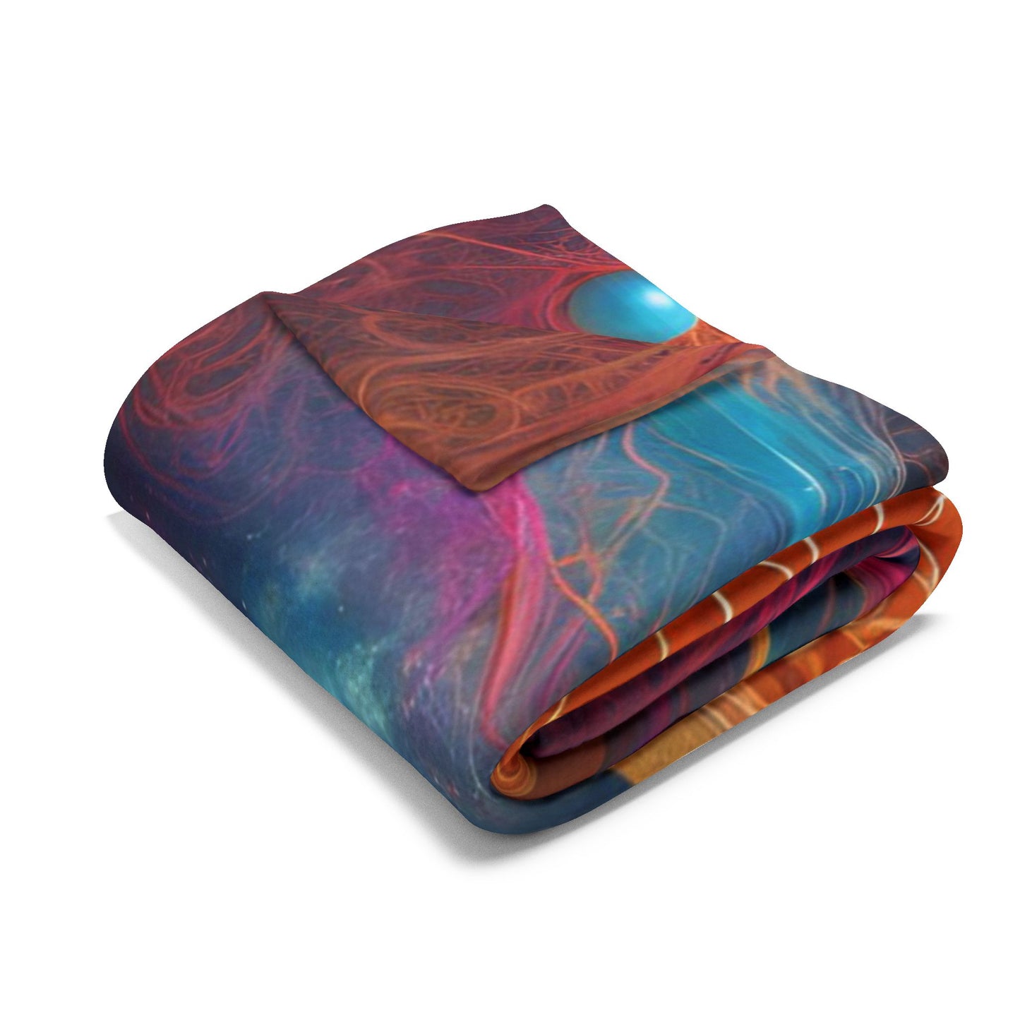 Elated Hippie "Celestial Space Roots" Fleece Blanket