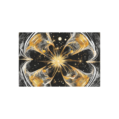 Elated Hippie  Archangel Collection "Black into The Abyss"  Metal Art Piece
