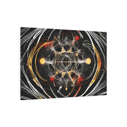 Elated Hippie Archangel Collection "Matrix within Matrix"  Metal Art Piece