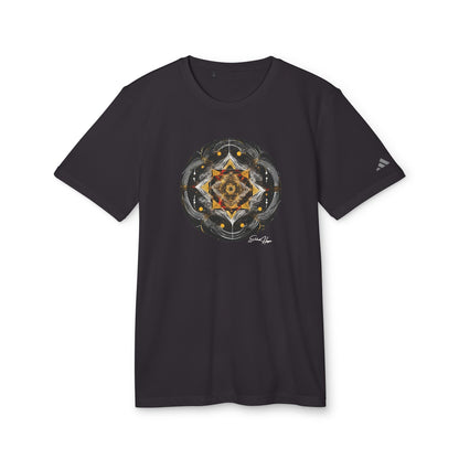 Elated Hippie "Black Into The AByss" Adidas Men's Sport T-shirt