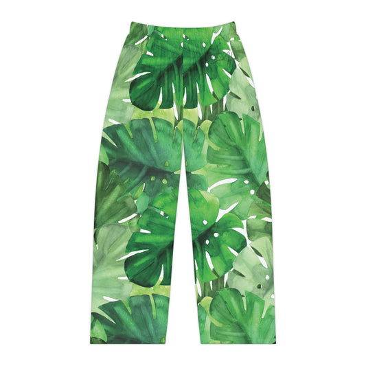 Elated Hippie Women's Tropical Leaf Pants for Ultimate Comfort