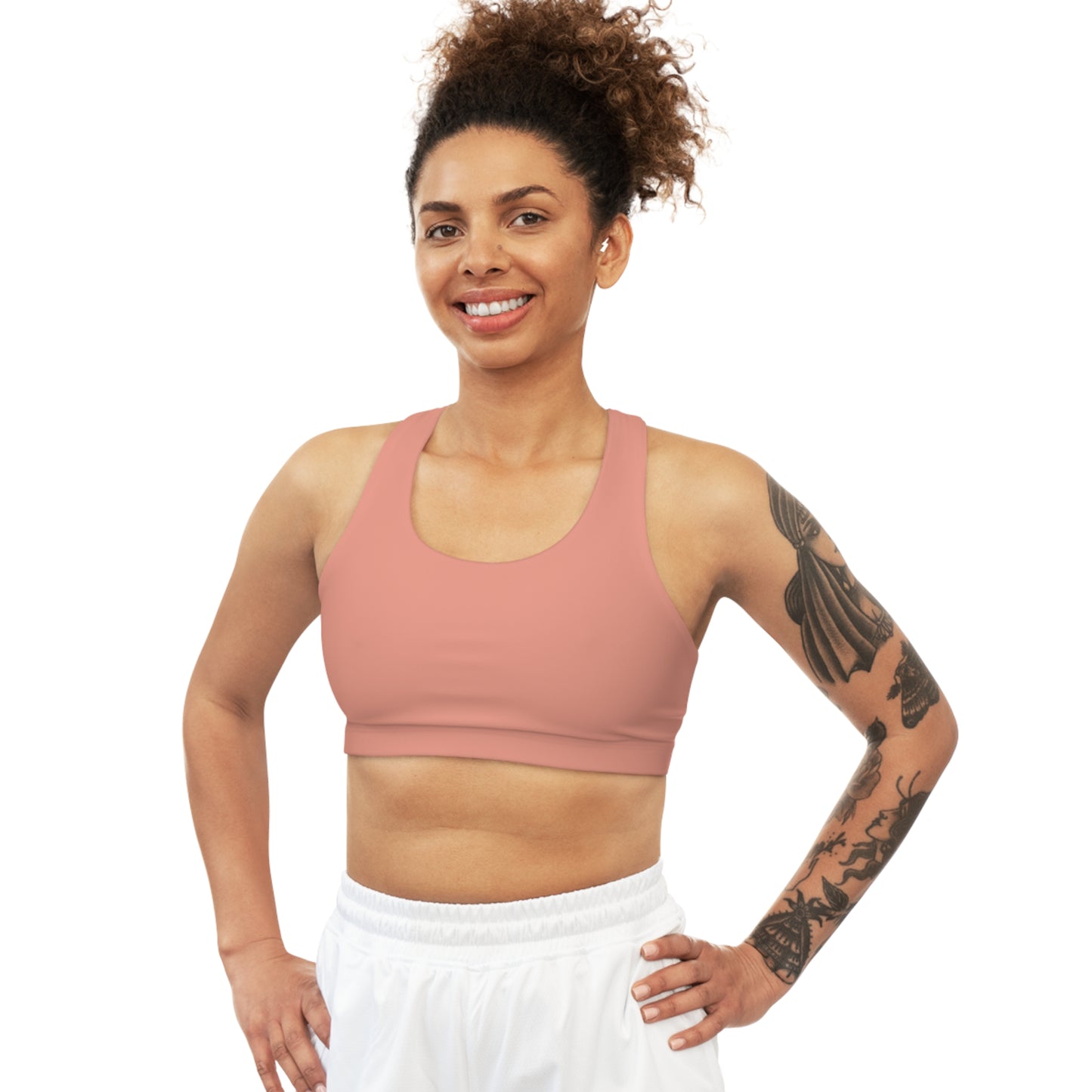 Elated Hippie EmpowerFlex Sports Bra - Dusty Coral