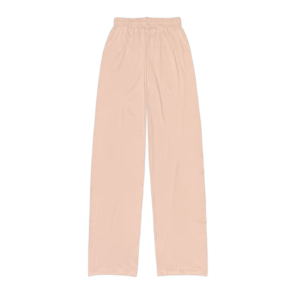 Cozy Kids Lounge Pants - Light Peach Comfort for Play and Relaxation